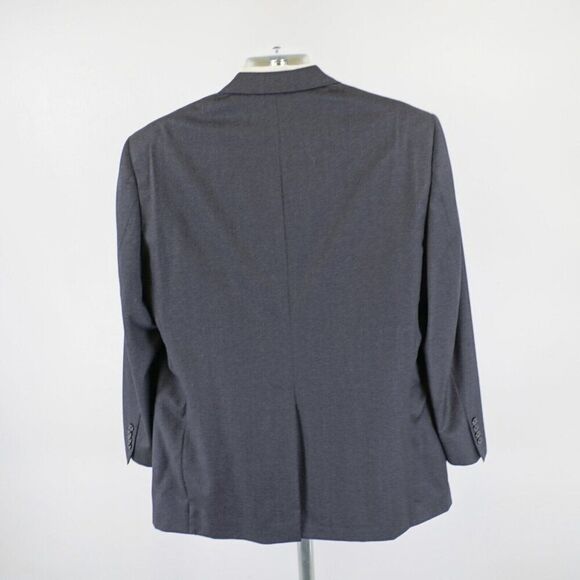 Hart Schaffner‎ Marx Gold Trumpeter Nordstrom Gray Wool 2 Button Blazer 44R - Picture 6 of 12